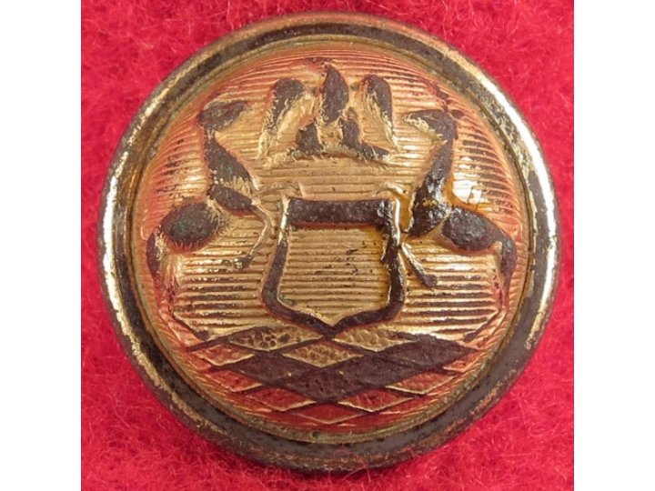 Michigan State Seal Cuff Button